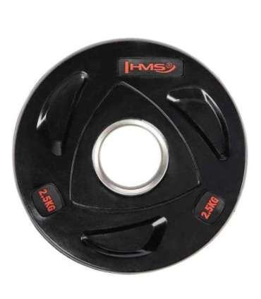 TOX02 BLACK OLYMPIC PLATE 2.5 KG