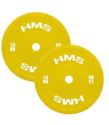 TPP01 YELLOW PE OLYMPIC TECHNICAL PLATE 2 x 1.5 KG HMS