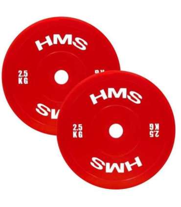 TPP02 RED PE OLYMPIC TECHNICAL PLATE 2 x 2.5 KG HMS