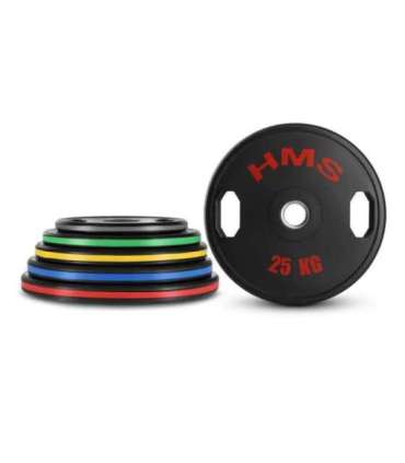 TOG25 RUBBERIZING OLIMPIC PLATE 2 x 25 KG HMS