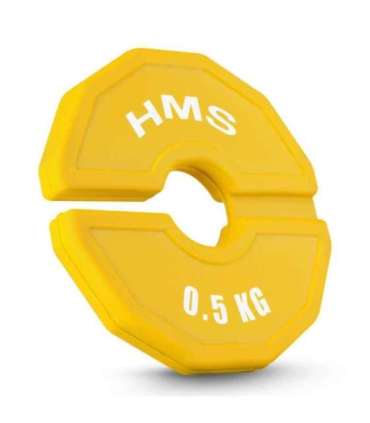TSN50 PLATE FOR STRENGTH AND FITNESS TRAINING OVERLAY TYPE 2 x 0.5 KG HMS
