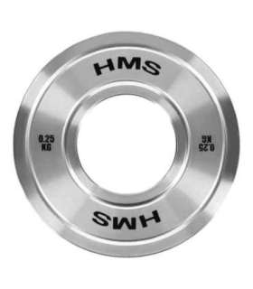 TOS02 CALIBRATED STEEL OLYMPIC PLATE 0.25 KG HMS