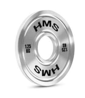 TOS12 CALIBRATED STEEL OLYMPIC PLATE 1.25 KG HMS