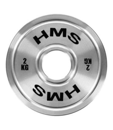 TOS20 CALIBRATED STEEL OLYMPIC PLATE 2.0 KG HMS