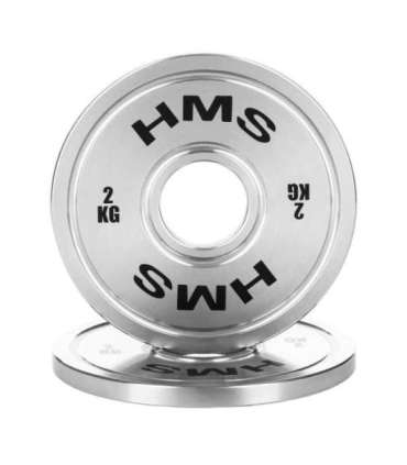 TOS20 CALIBRATED STEEL OLYMPIC PLATE 2.0 KG HMS