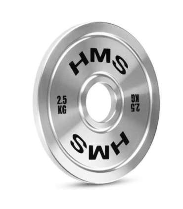 TOS25 CALIBRATED STEEL OLYMPIC PLATE 2.5 KG HMS