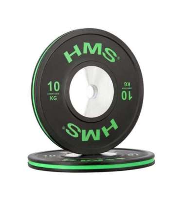 BTBR10 OLYMPIC PLATE BUMPER 10 KG HMS