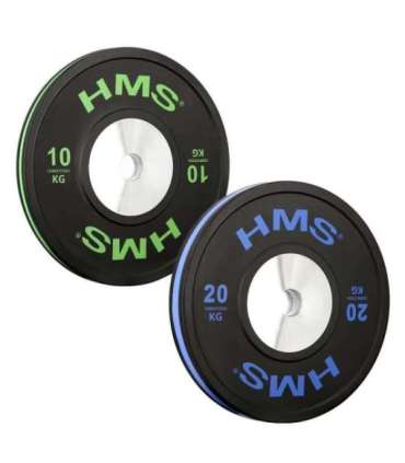 BTBR10 OLYMPIC PLATE BUMPER 10 KG HMS