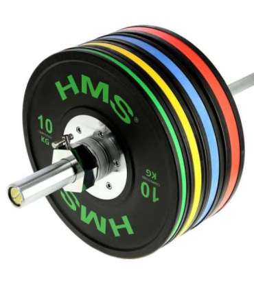 BTBR20 OLYMPIC PLATE BUMPER 20 KG HMS