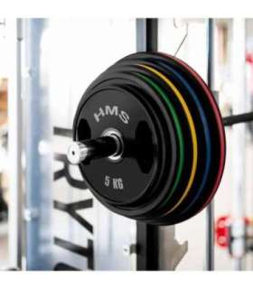 TOG SET RUBBERIZING OLYMPIC PLATES 2 x 5 - 25 KG (150 KG) HMS