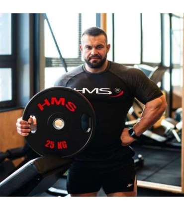 TOG SET RUBBERIZING OLYMPIC PLATES 2 x 5 - 25 KG (150 KG) HMS