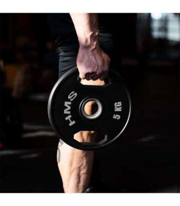 TOG SET RUBBERIZING OLYMPIC PLATES 2 x 5 - 25 KG (150 KG) HMS