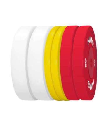 TPP SET PE OLYMPIC TECHNICAL PLATES 2 x 1.5 - 5 KG (18 KG) HMS