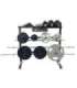 STR12  WEIGHTS, BARBELLS AND DUMBBELLS RACK HMS PREMIUM