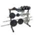 STR12  WEIGHTS, BARBELLS AND DUMBBELLS RACK HMS PREMIUM