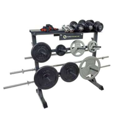 STR12  WEIGHTS, BARBELLS AND DUMBBELLS RACK HMS PREMIUM
