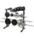 STR12  WEIGHTS, BARBELLS AND DUMBBELLS RACK HMS PREMIUM