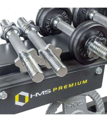 STR12  WEIGHTS, BARBELLS AND DUMBBELLS RACK HMS PREMIUM