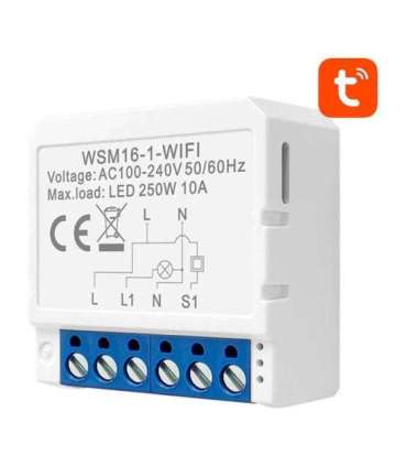 Smart Switch Module WiFi Avatto WSM16-W1 TUYA