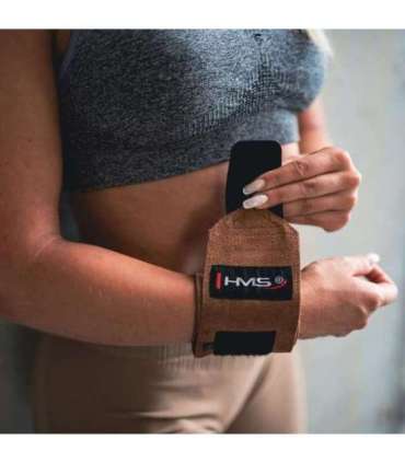 ONX04 WRIST WRAPS (2 pcs)  LEATHER HMS