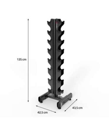 STR36 VERTICAL DUMBBELL RACK FOR LADY USE SEMI COMMERCIAL HMS