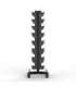 STR36 VERTICAL DUMBBELL RACK FOR LADY USE SEMI COMMERCIAL HMS