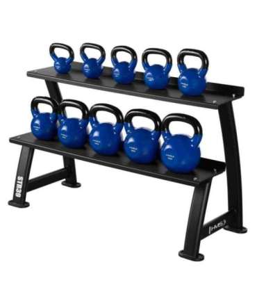 STR39 DOUBLE LEVEL KETTLEBELL RACK HMS