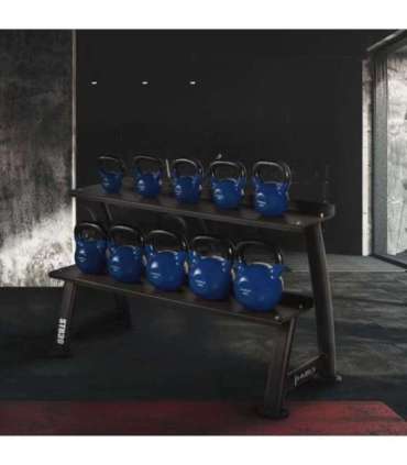 STR39 DOUBLE LEVEL KETTLEBELL RACK HMS