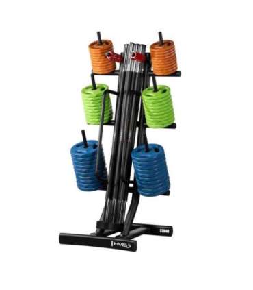 STR40 WEIGHT AND BARBELL TRAINING PUMP RACK HMS