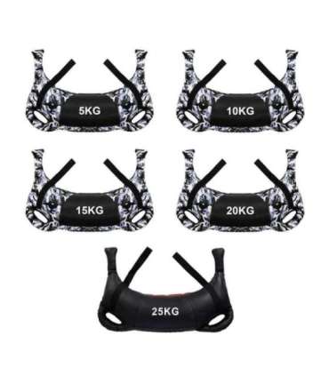 WBF25 BLACK TRAINING BAG 25 KG HMS