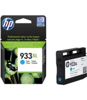 HP 933XL High Yield Cyan Ink Cartridge, 825 pages, for Officejet 6700, 7110 series