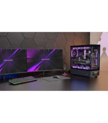 Mars Gaming MCLCDPRO computer case Midi Tower Black