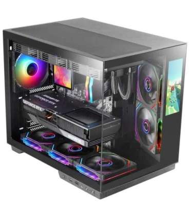 Mars Gaming MCMIRAGE computer case Midi Tower Black
