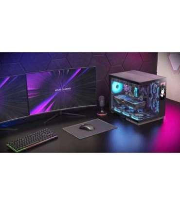 Mars Gaming MCMIRAGE computer case Midi Tower Black