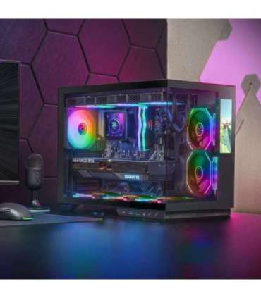 Mars Gaming MCMIRAGE computer case Midi Tower Black