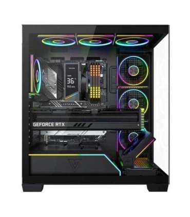 MODECOM VOLCANO STELLAR PLUS ARGB MIDI 8F BLACK