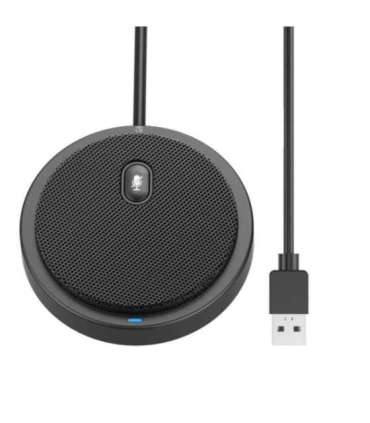 Techly ICC SH-22 microphone Black Conference microphone