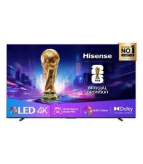 Hisense 100E7Q PRO 2.54 m (100") 4K Ultra HD Smart TV Wi-Fi Black