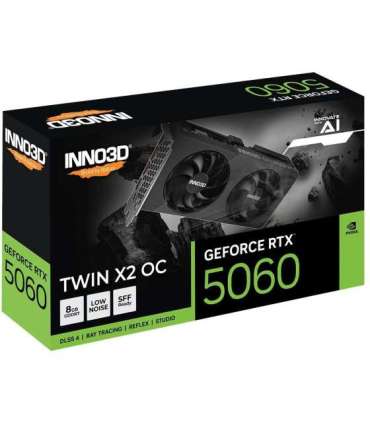 INNO3D RTX 5060 Twin X2 OC 8GB graphics card
