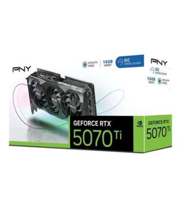 PNY GeForce RTX 5070 Ti OC NVIDIA 16 GB GDDR7