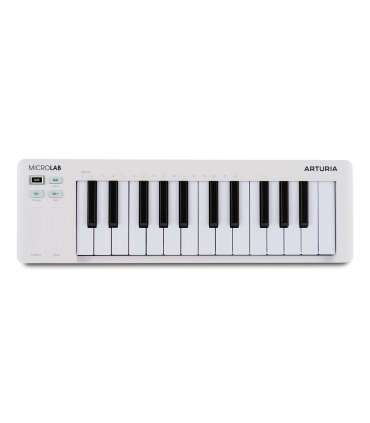 Arturia MicroLab mk3 MIDI keyboard 25 keys USB White