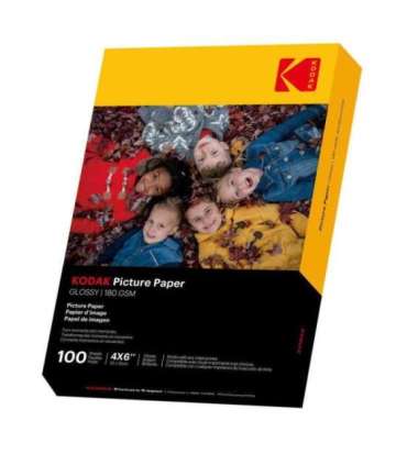 Kodak 180gsm 9.1mil Glossy 4/6x100