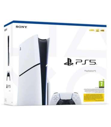 Sony PlayStation 5 Slim BluRay console 1 TB white