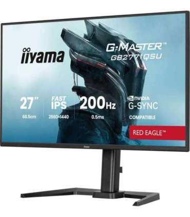 iiyama G-MASTER GB2771QSU-B1 computer monitor 68.6 cm (27") 2560 x 1440 pixels Wide Quad HD Black