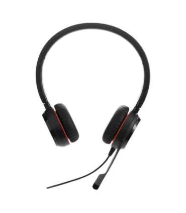 Jabra Evolve 30 II - wired stereo earphones, black
