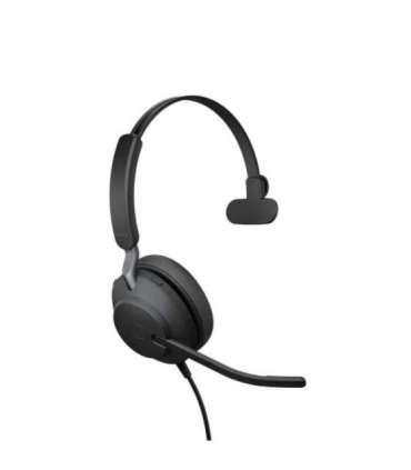 Jabra Evolve2 40 MS Mono USB-A - wired over-ear headphones, black