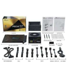 Power Supply|SEASONIC|FOCUS GX ATX 3.0|750 Watts|Efficiency 80 PLUS GOLD|MTBF 100000 hours|FOCUS-GX-750-V4
