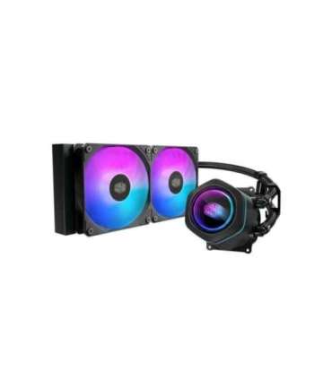Cooler Master MLX-D24M-A18PA-R1 MasterLiquid Core Nex 240 ARGB Liquid-Cooler, 2x 120mm, Black