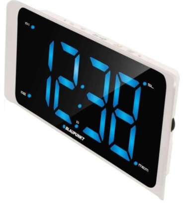 Blaupunkt CR16WH alarm clock Digital alarm clock Black, White