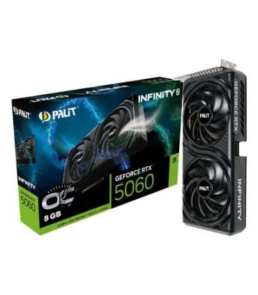 Graphics Card|PALIT|NVIDIA|GeForce RTX 5060|2280 MHz|8 GB|GDDR7|128 bit|PCI Express 5.0|Active|NE75060V19P1-GB2063L